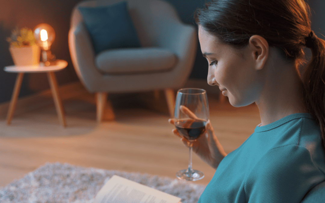 woman wondering if you can drink while pregnant